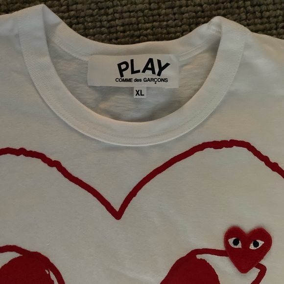 Comme des Garçons Play, XL unisex, new without tags - Picture 2 of 2